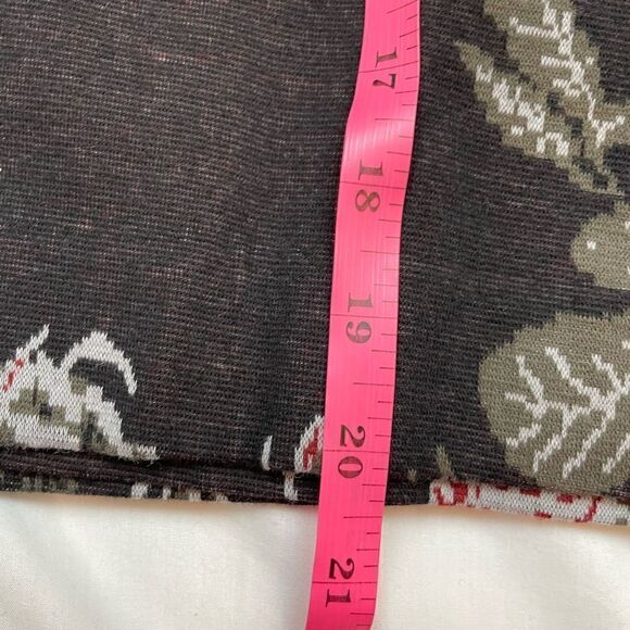 𝅺J. Jill Floral Wrap Skirt in Brown, size S - NWT - Picture 13 of 13